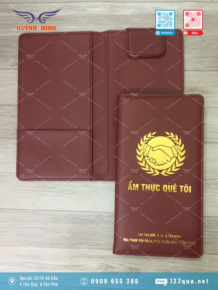 bìa kẹp hóa đơn