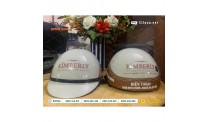 Nón bảo hiểm nửa đầu phối da - Kimberly 01