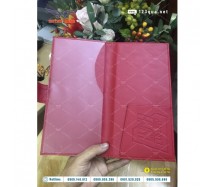 BÌA DA KẸP CHỨNG CHỈ