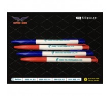 BÚT THIÊN LONG IN LOGO QUẢNG CÁO