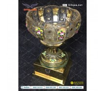 Cup pha lê họa tiết