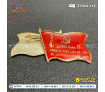 HUY HIỆU ĐIỆN LỰC GÒ VẤP - HUY HIỆU ĐẠI HỘI ĐẠI BIỂU GÒ VẤP 2025