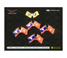 XƯỞNG LÀM HUY HIỆU LÁ CỜ ĐÔI-HUY HIỆU LÁ CỜ VIỆT NAM