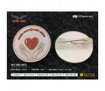 HUY HIỆU CÀI ÁO/HUY HIỆU MICA GIÁ RẺ