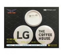 XƯỞNG LÀM PIN NHỰA GIÁ RẺ CHẤT LƯỢNG-PIN CÀI ÁO THE COFFEE HOUSE