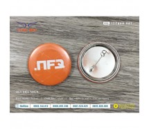 PIN CÀI ÁO GIÁ RẺ (PIN NHÔM IN LOGO)-HUY HIỆU IN LOGO