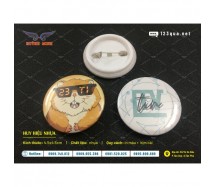 CƠ SỞ SẢN XUẤT PIN CÀI ÁO-PIN NHỰA TRÒN