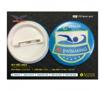 XƯỞNG SẢN XUẤT PIN CÀI ÁO GIÁ RẺ-PIN NHỰA TRƯỜNG QUỐC TẾ EMASI
