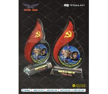 Kỷ niệm chương pha lê - ngọn lửa