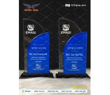 Kỷ niệm chương thủy tinh - Pha lê Emasi 1