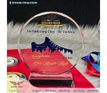 Kỷ niệm chương tròn pha lê - Vinhomes