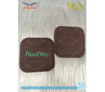 Lót ly vải nỉ - Rooftop coffee