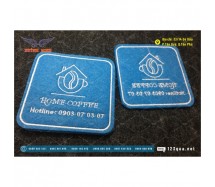 Lót ly vải nỉ - Home coffee