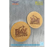 Lót ly vải nỉ - Bay coffee