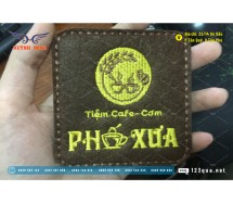 Lót ly vải nỉ - Phố Xưa coffee